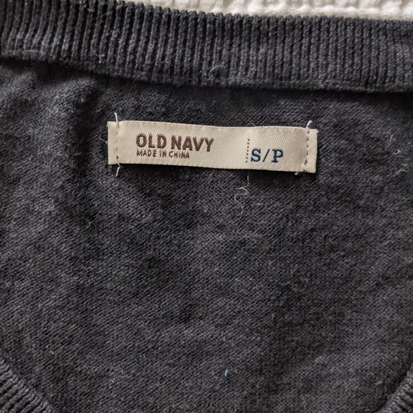 Oversized woven striped Old Navy Top - Picture 3 of 3